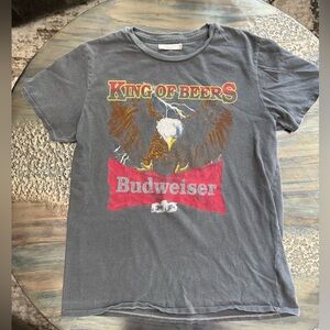 Junk Food Budweiser King of Beers tee shirt size small